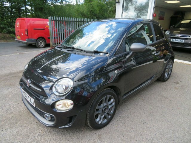 Fiat 500 2017 1.2 S Hatchback Euro 6 Ss Black #3