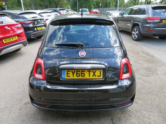 Fiat 500 Lounge White #7