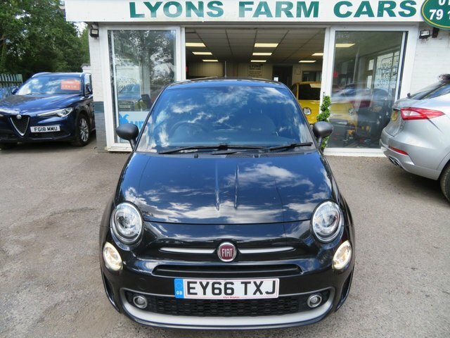 Fiat 500 2017 1.2 S Hatchback Euro 6 Ss Black #5