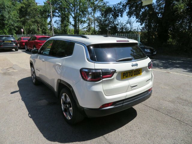 Jeep Compass 2020 1.4T Multiairii Limited Suv White #4