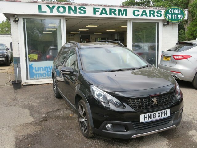 Peugeot 2008 2018 1.2 Puretech Gt Line Suv Eu Black