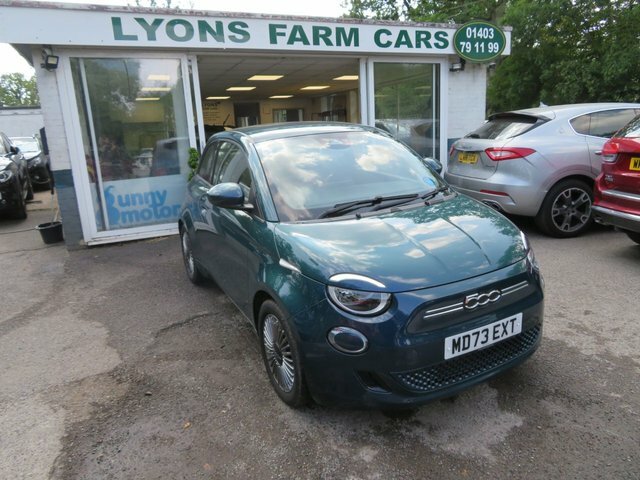 Fiat 500E 2023 42Kwh Hatchback 118 P Green