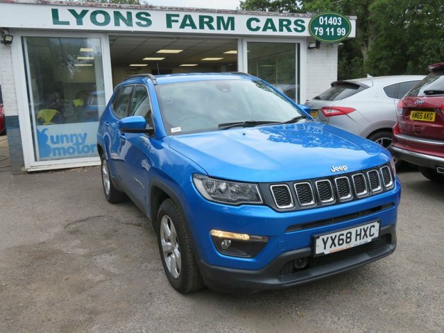 Jeep Compass 2018 1.4T Multiairii Longitude Suv Manu Blue