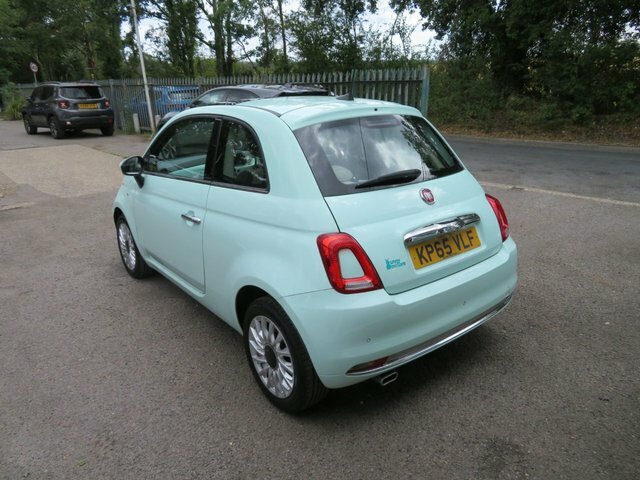 Fiat 500 2015 1.2 Lounge Hatchback Euro 6 Green #5