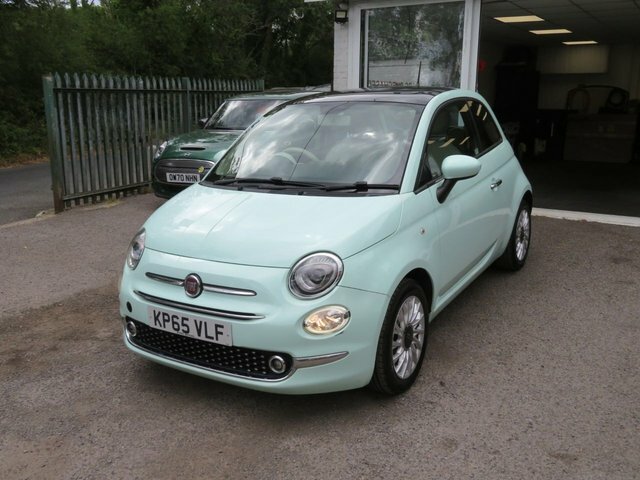 Fiat 500 2015 1.2 Lounge Hatchback Euro 6 Green #3
