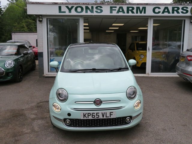 Fiat 500 2015 1.2 Lounge Hatchback Euro 6 Green #2