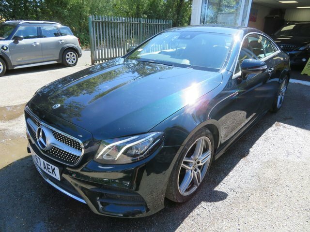 Mercedes-Benz E Class 2018 2.0 E220d Amg Line Coupe G-tronic Green #4