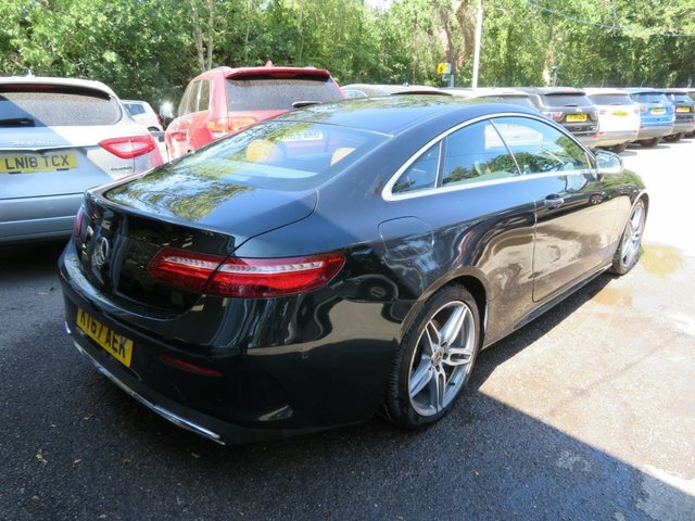 Mercedes-Benz E Class 2018 2.0 E220d Amg Line Coupe G-tronic Green #3