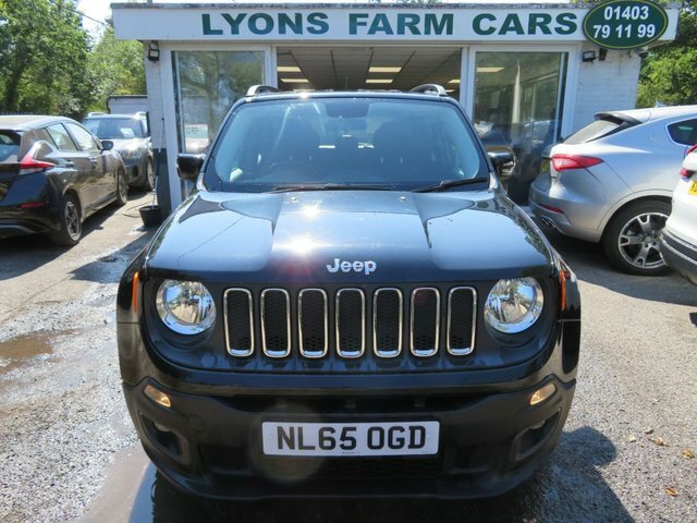 Jeep Renegade 2015 1.6 Multijetii Longitude Suv Manua Black #5