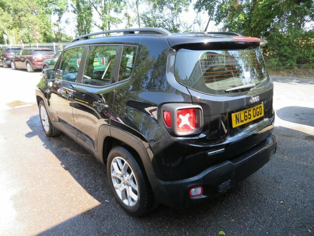 Jeep Renegade 2015 1.6 Multijetii Longitude Suv Manua Black #4