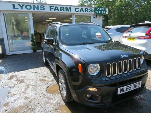 Jeep Renegade 2015 1.6 Multijetii Longitude Suv Manua Black