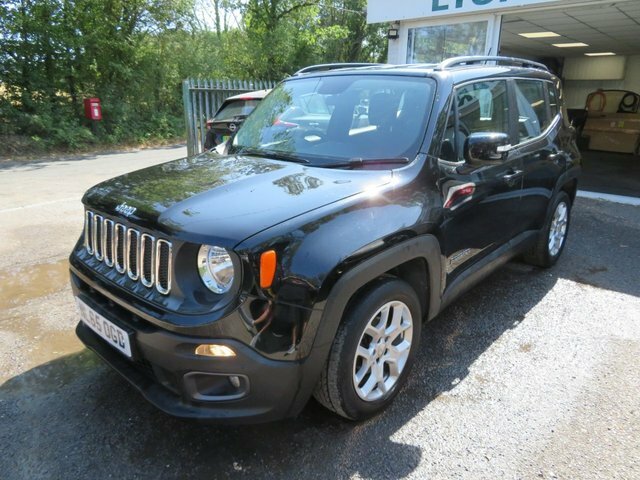 Jeep Renegade 2015 1.6 Multijetii Longitude Suv Manua Black #3