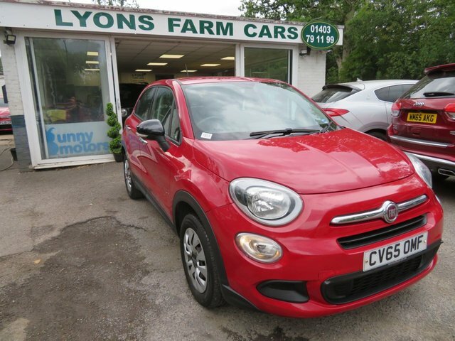 Fiat 500X 2015 1.6 E-torq Pop Suv Euro 6 Red