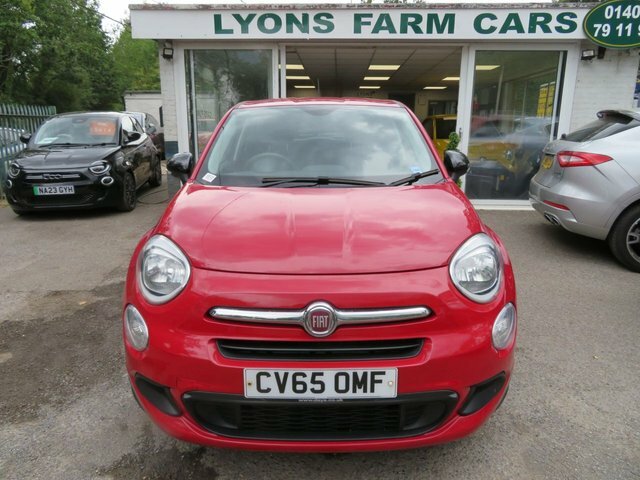 Fiat 500X 2015 1.6 E-torq Pop Suv Euro 6 Red #5