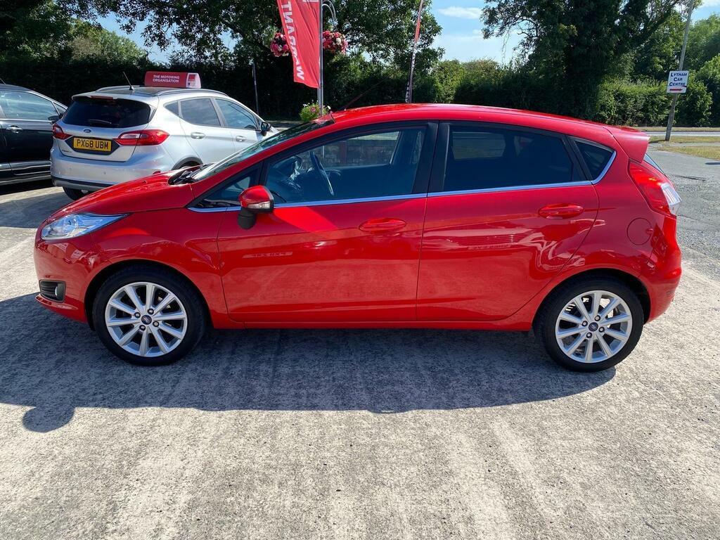 Ford Fiesta 1.0T Ecoboost Titanium Euro 6 S S MC66NSU Red #5