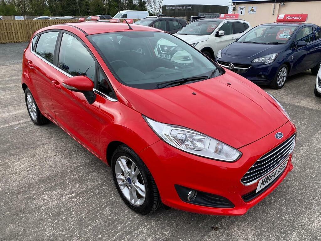 Ford Fiesta 1.0T Ecoboost Zetec Euro 5 S S Red