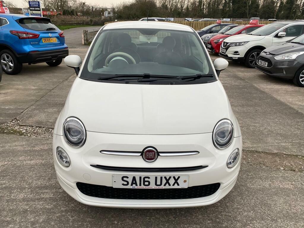 Fiat 500 1.2 Eco Pop Star Euro 6 S S SA16UXX White #2