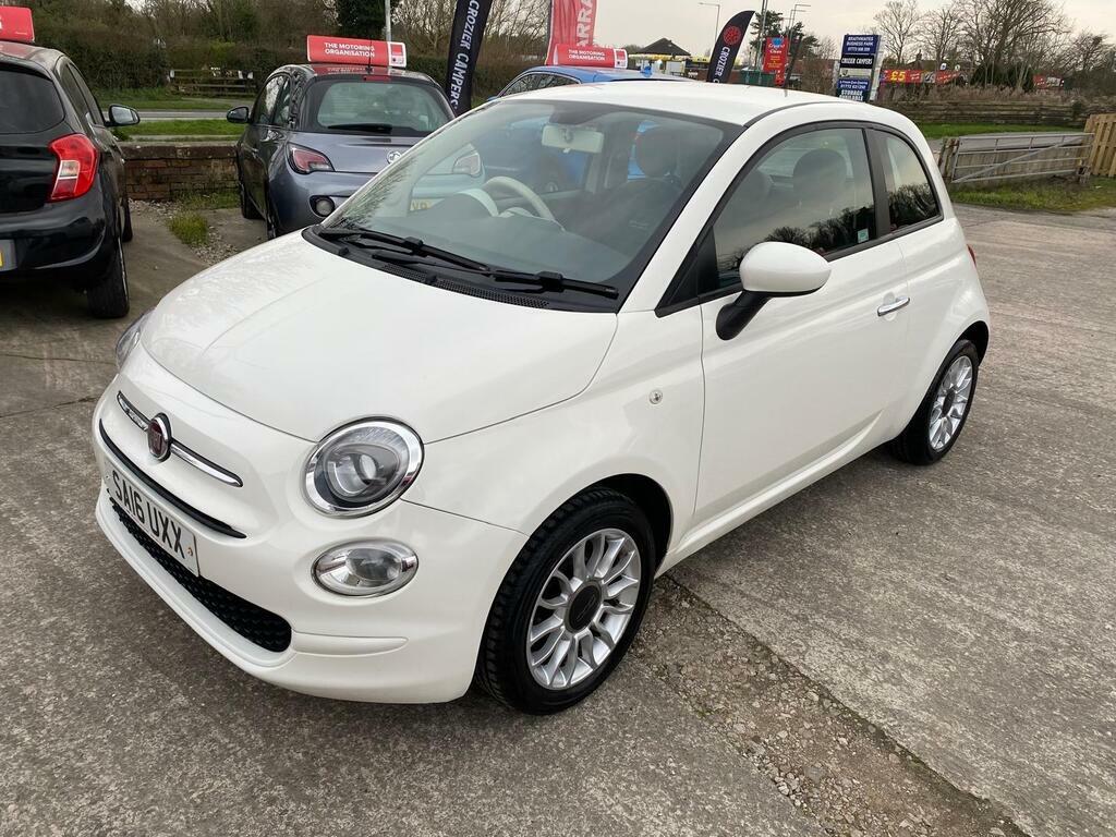 Fiat 500 1.2 Eco Pop Star Euro 6 S S SA16UXX White #3