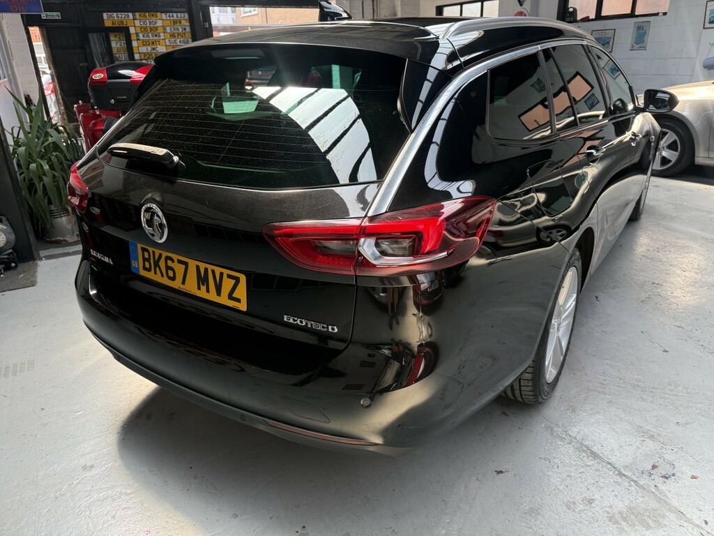 Vauxhall Insignia 1.6 Turbo D Ecotec Blueinjection Elite Nav 20176 BK67MVZ Black #6