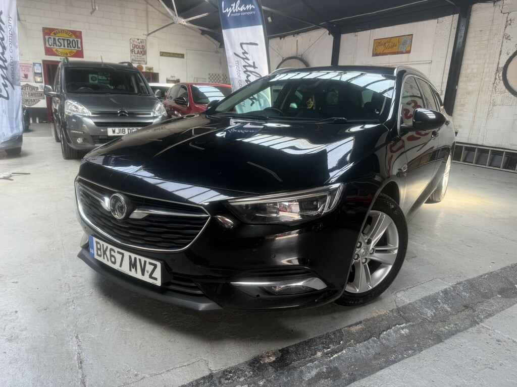 Vauxhall Insignia 1.6 Turbo D Ecotec Blueinjection Elite Nav 20176 BK67MVZ Black