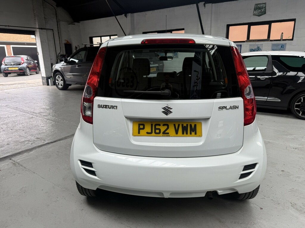 Suzuki Splash 1.0 12V Sz2 White #5