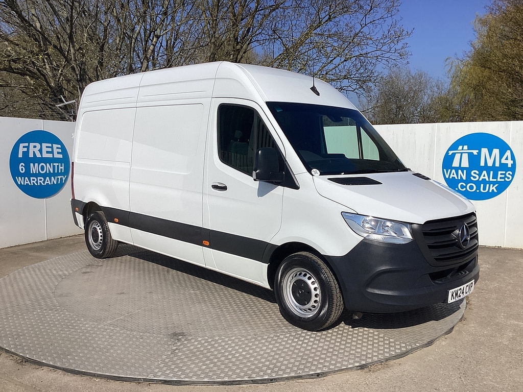 Mercedes-Benz Sprinter 315 Cdi Premium Mwb H R Progressive A C Euro 6 U7 White