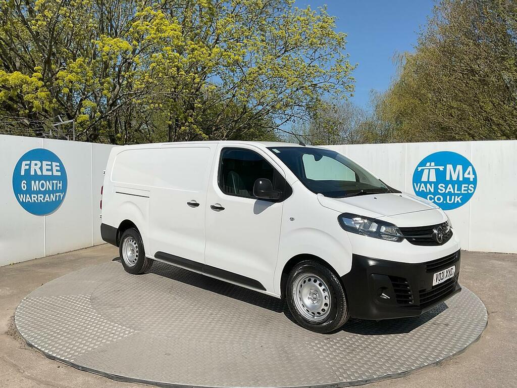 Vauxhall Vivaro Turbo D 2900 Dynamic Lwb L R A C Euro 6 U7970 Ul White