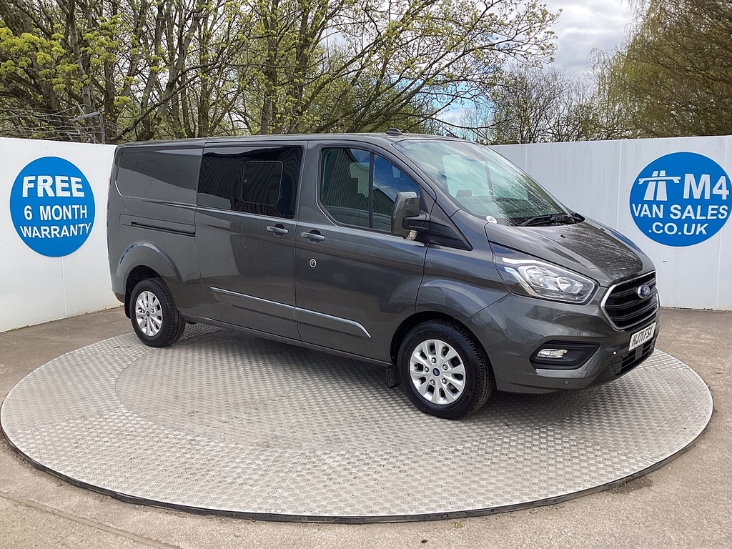 Ford Transit Custom 320 Ecoblue Limited Crewcab Lwb A C Euro 6 U7987 HJ71FSX