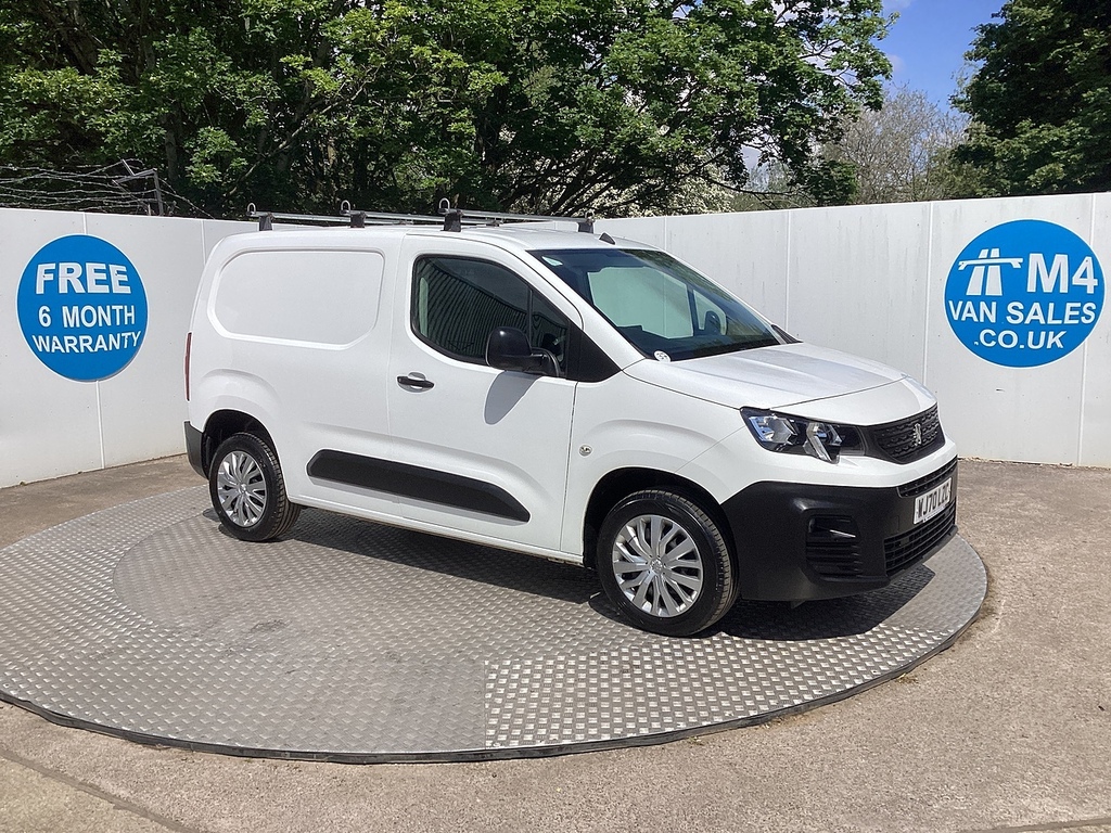 Peugeot Partner 1000 Puretech Professional Swb A C Euro 6 White