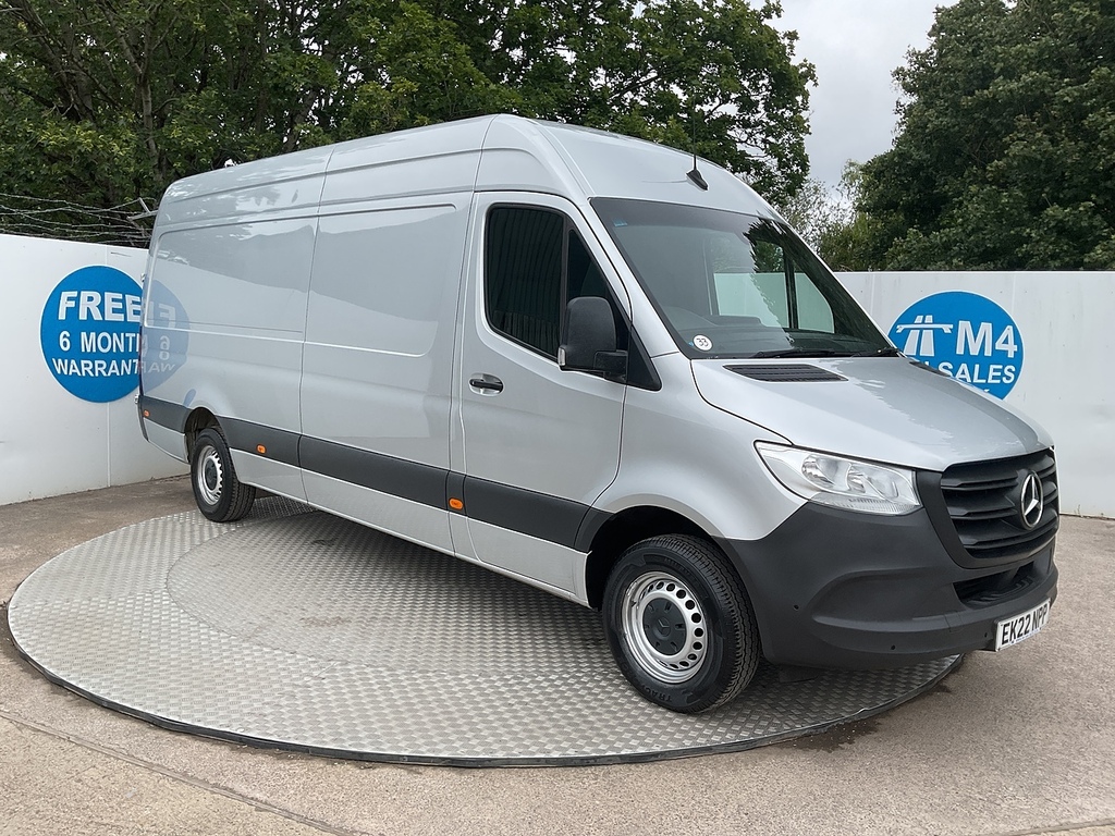 Mercedes-Benz Sprinter 315 Cdi Progressive Lwb H R Euro 6 U8095 Ulez Silver