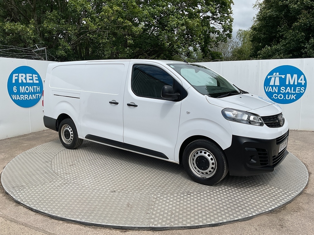 Vauxhall Vivaro Turbo D 2900 Prime Lwb H R Euro 6 U8110 Ulez White