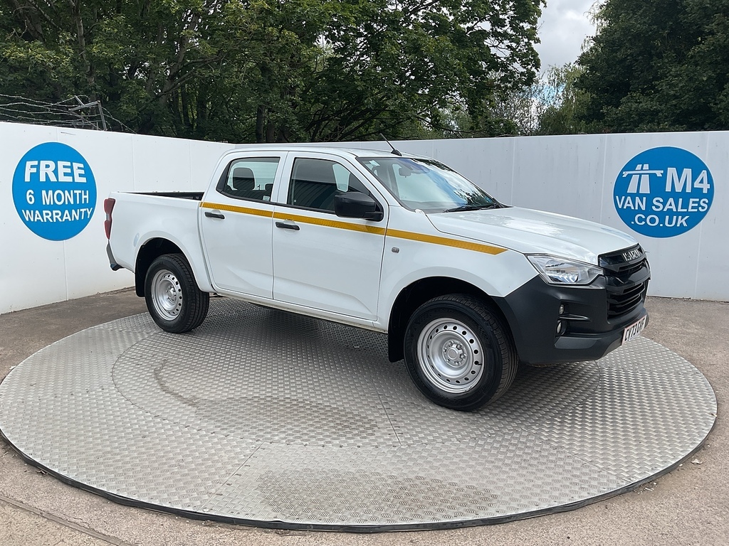 Isuzu D-Max Td Utility Crewcab 4X4 A C Euro 6 U8128 Ulez White