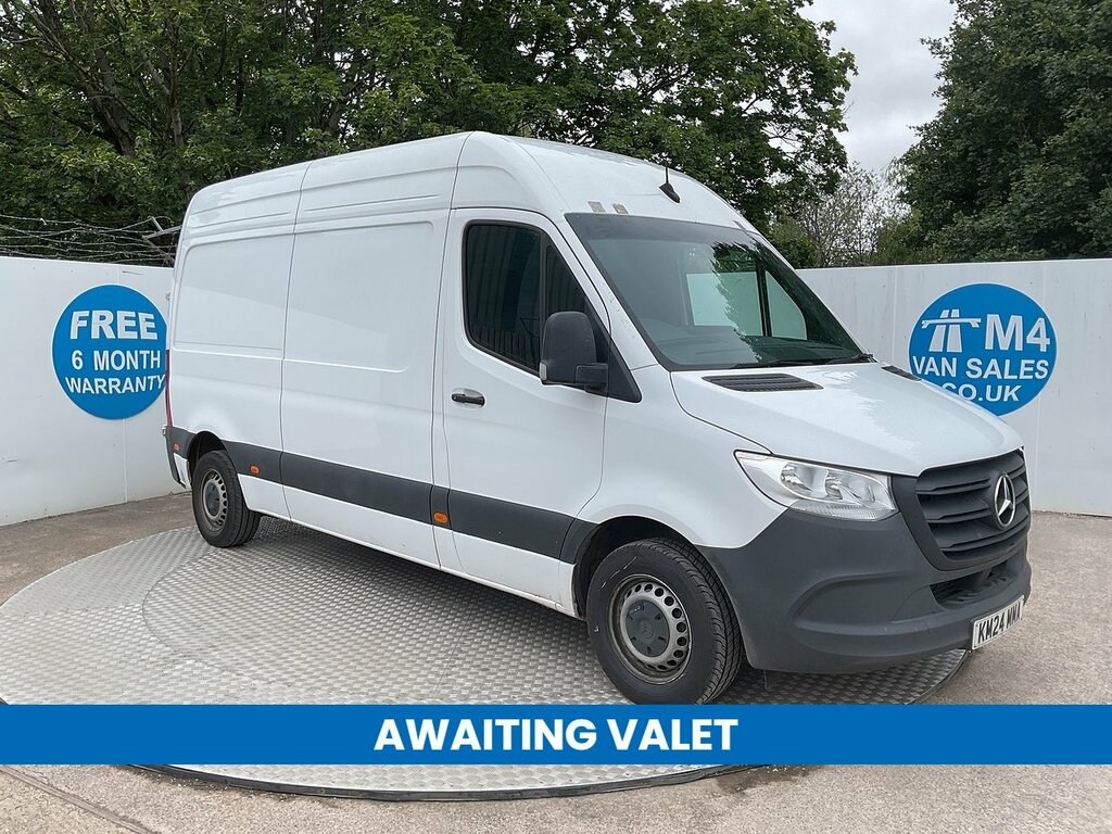 Mercedes-Benz Sprinter 315 Cdi Premium Mwb H R A C Euro 6 U8134 Ulez KM24MMA White