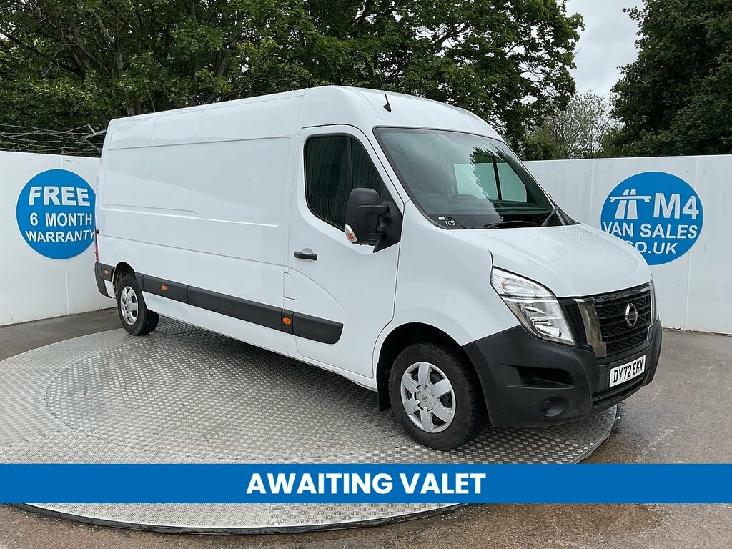 Nissan InterStar Dci 35 Acenta Lwb M R Euro 6 U8137 Ulez White