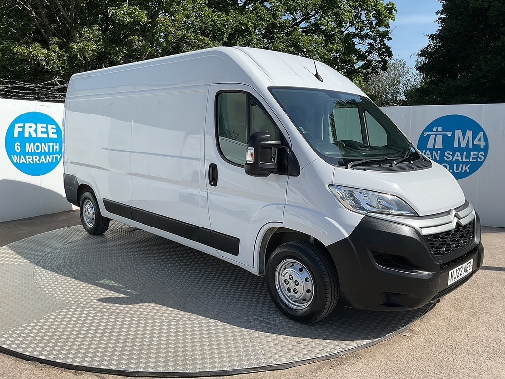 Citroen Relay Bluehdi 35 Enterprise Lwb M R A C Euro 6 U8141 U White