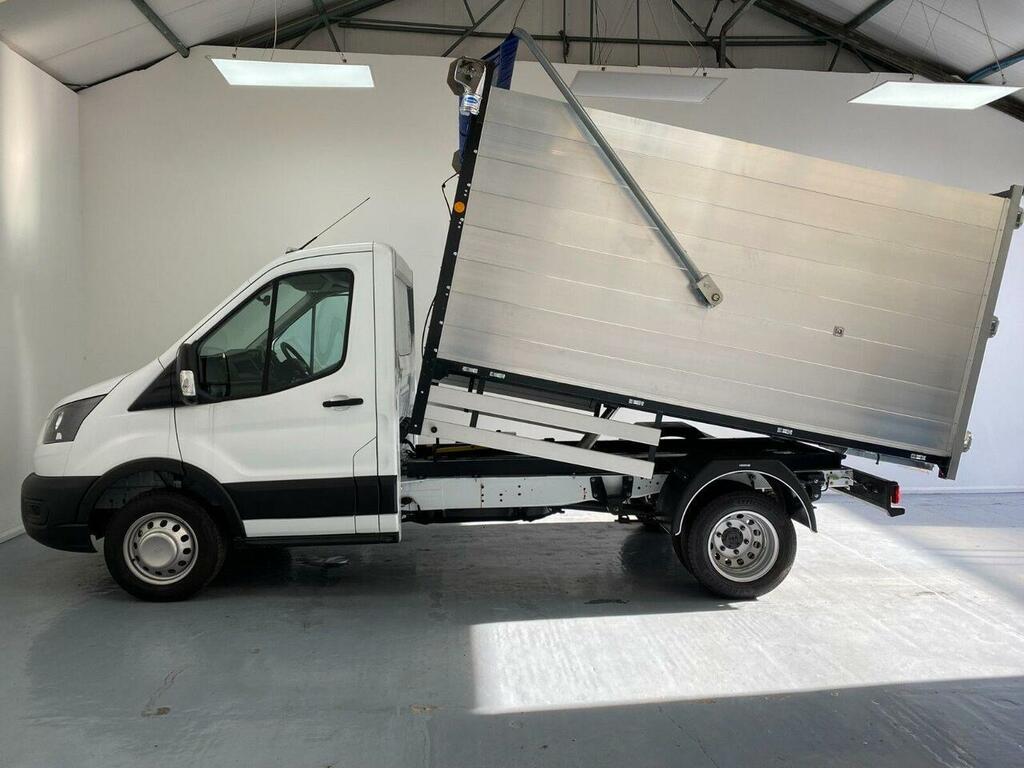 Ford Transit Custom 2.0 350 Ecoblue Hd Leader Chassis Cab M FL75FFF White #6