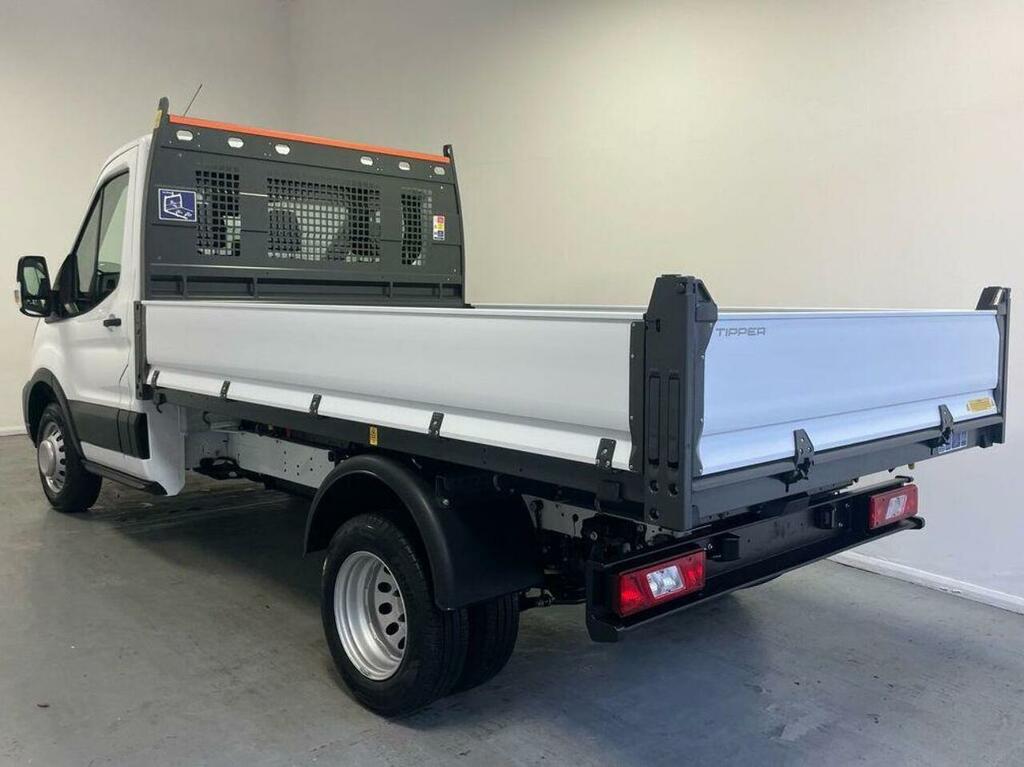 Ford Transit Custom 2.0 350 Ecoblue Leader Chassis Cab Manu VAN10W White #6