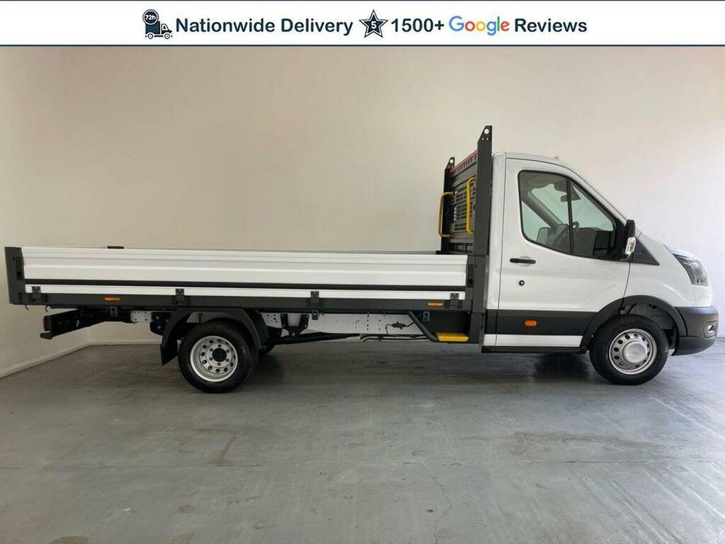 Ford Transit Custom 2.0 350 Ecoblue Leader Chassis Cab Manu VAN01W White #3