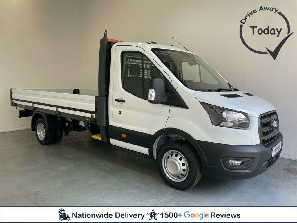 Ford Transit Custom 2.0 350 Ecoblue Leader Chassis Cab Manu White