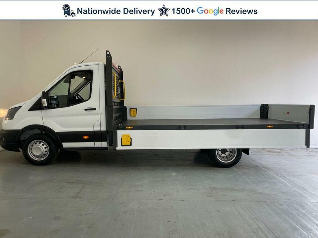 Ford Transit Custom 2.0 350 Ecoblue Leader Chassis Cab Manu VAN01W White #5