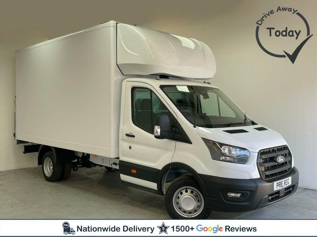 Ford Transit Custom 2.0 350 Ecoblue Leader Chassis Cab Manu White