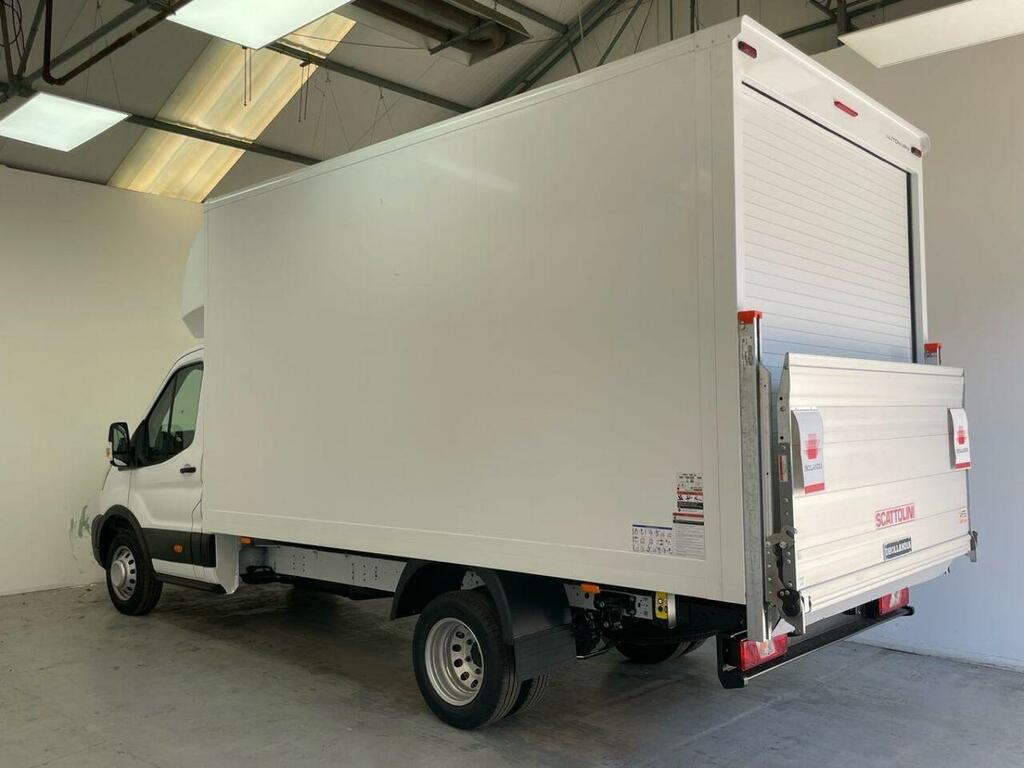 Ford Transit Custom 2.0 350 Ecoblue Leader Chassis Cab Manu XV26XXX White #5