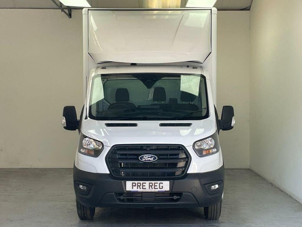 Ford Transit Custom 2.0 350 Ecoblue Leader Chassis Cab Manu XV26XXX White #2