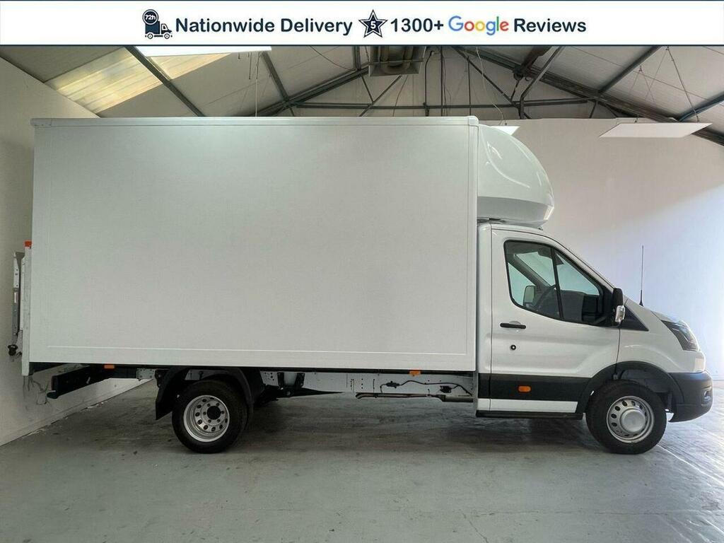 Ford Transit Custom 2.0 350 Ecoblue Leader Chassis Cab Manu XV26XXX White #3