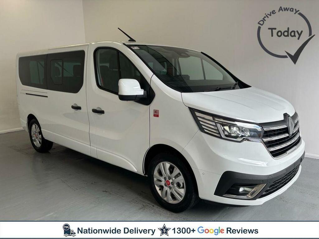 Renault Trafic 2.0 Dci 30 Red Edition Lwb Euro6 9Seat U8332 White