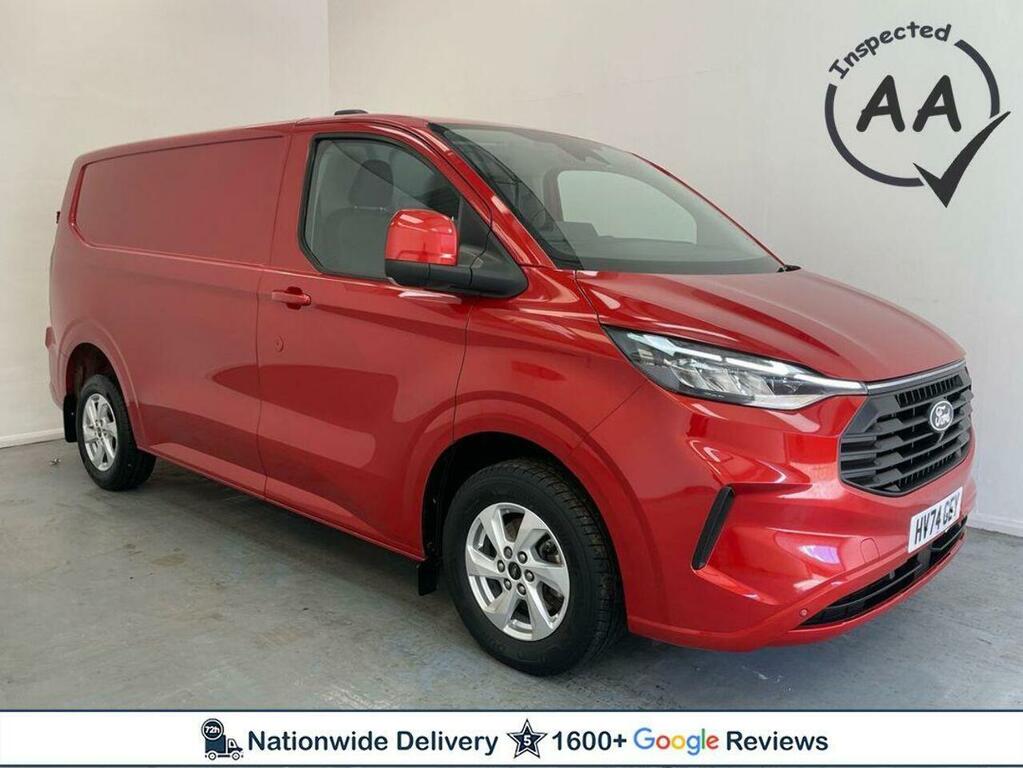 Ford Transit Custom 2.0 300 Ecoblue Limited L1 H1 Euro 6 S S U8 HV74GEY Red