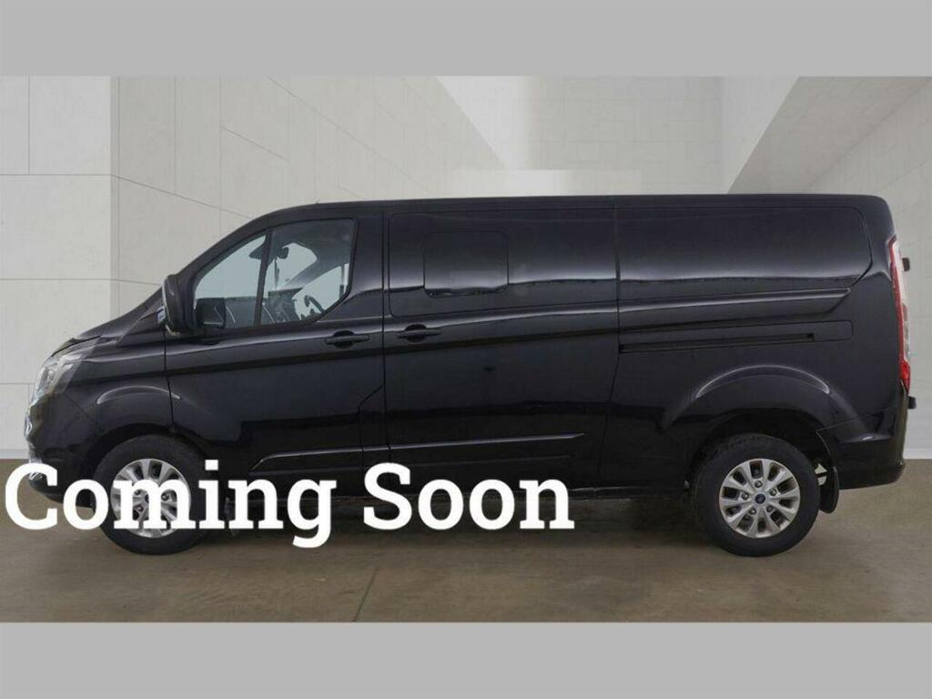 Ford Transit Custom 2.0 320 Ecoblue Limited Crew Van L2 H1 Euro 6 WR23SYP Black