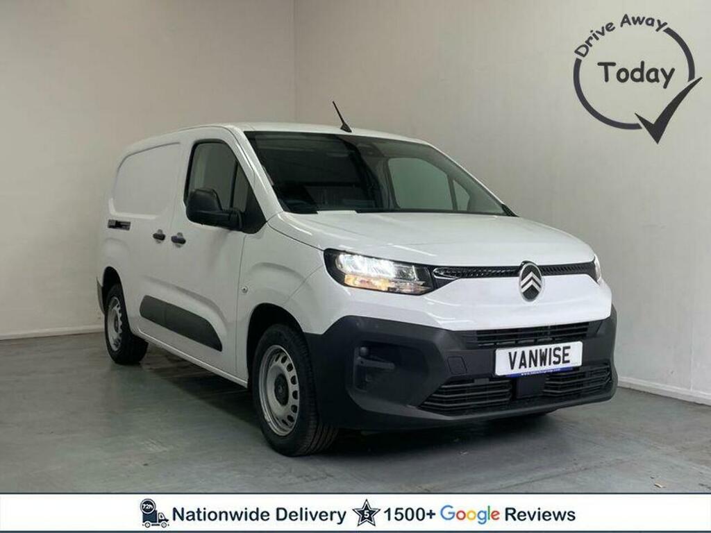 Citroen Berlingo 1.5 850 Enterprise XL Crew Van Double Cab 6Dr Dies White
