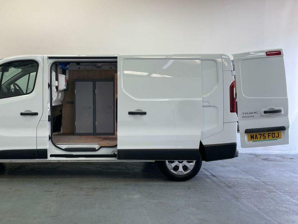 Renault Trafic 2.0 Dci Blue Ll30 Advance L2 H1 Euro 6 S S MA75FOJ White #6
