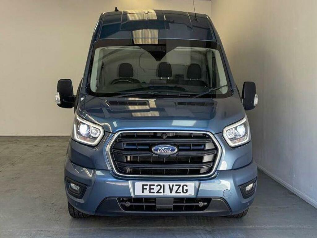 Ford Transit Custom 2.0 350 Ecoblue Limited Rwd L4 H3 Euro 6 S S FE21VZG Blue #2